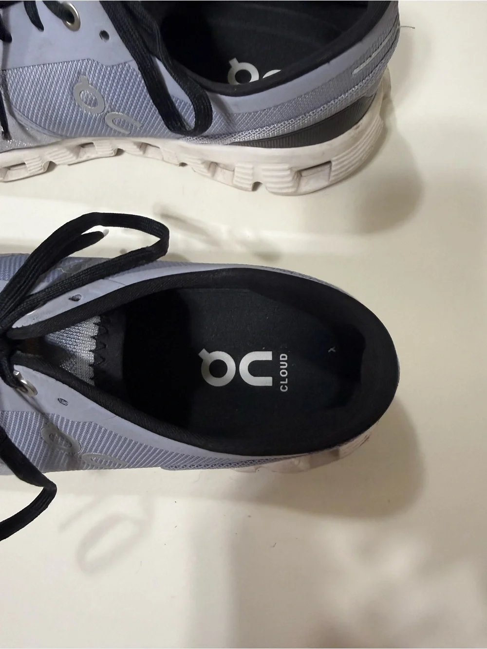 On Cloud X 3 Blue Lilac Nimbus Running Sneakers Size 11